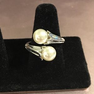 Double Pearl Game of Thrones Khaleesi style Ring